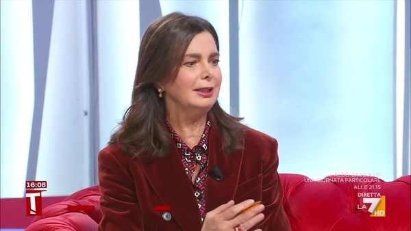 Laura Boldrini - La7
