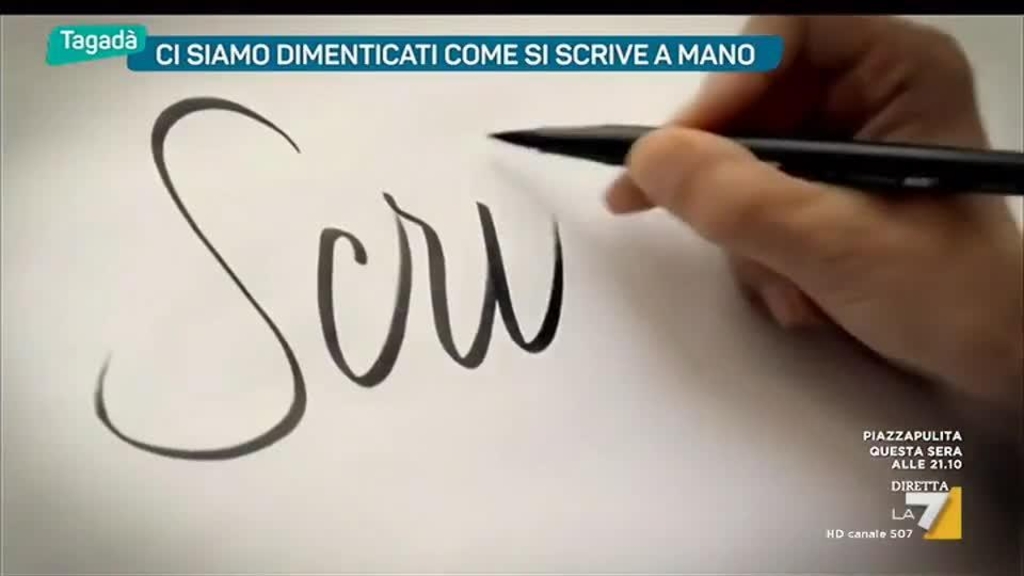 Ci Siamo Dimenticati Come Si Scrive A Mano