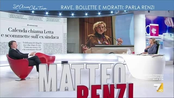 Renzi Se Fossi Segretario Pd Chiamerei Moratti